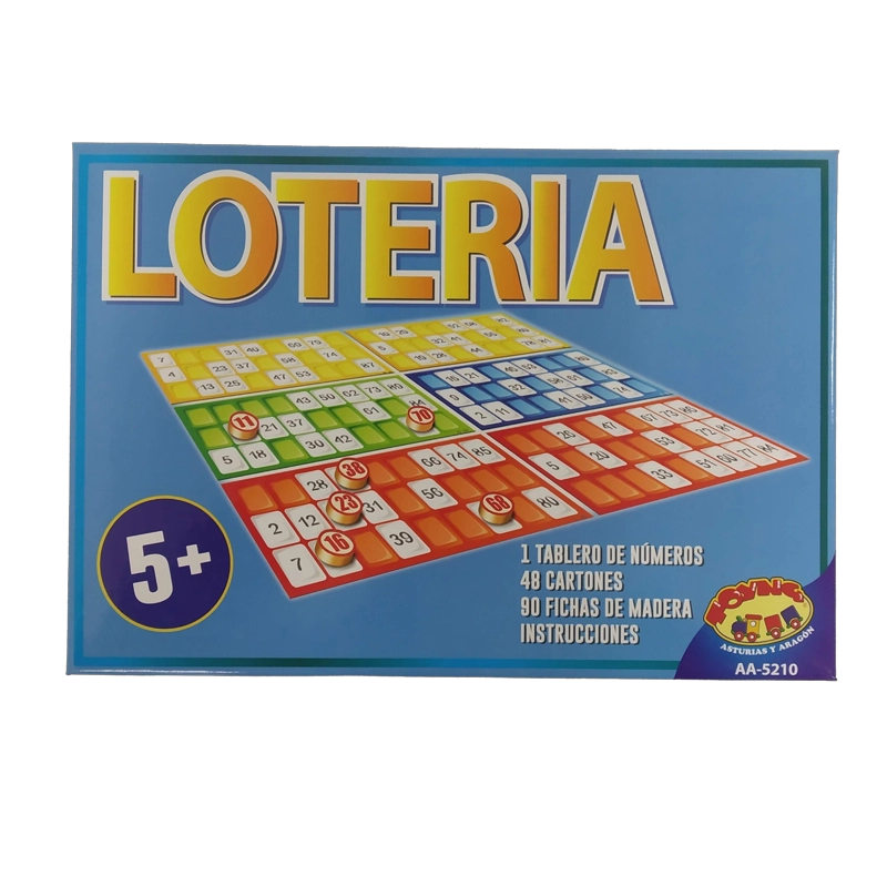 JUEGO DE MESA 48 CARTONES CON FICHAS DE MADERA - TOYNG - 3