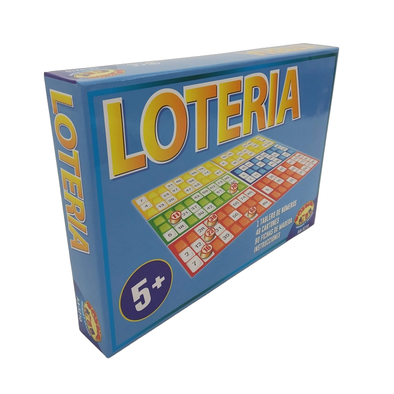 JUEGO DE MESA 48 CARTONES CON FICHAS DE MADERA - TOYNG - 4
