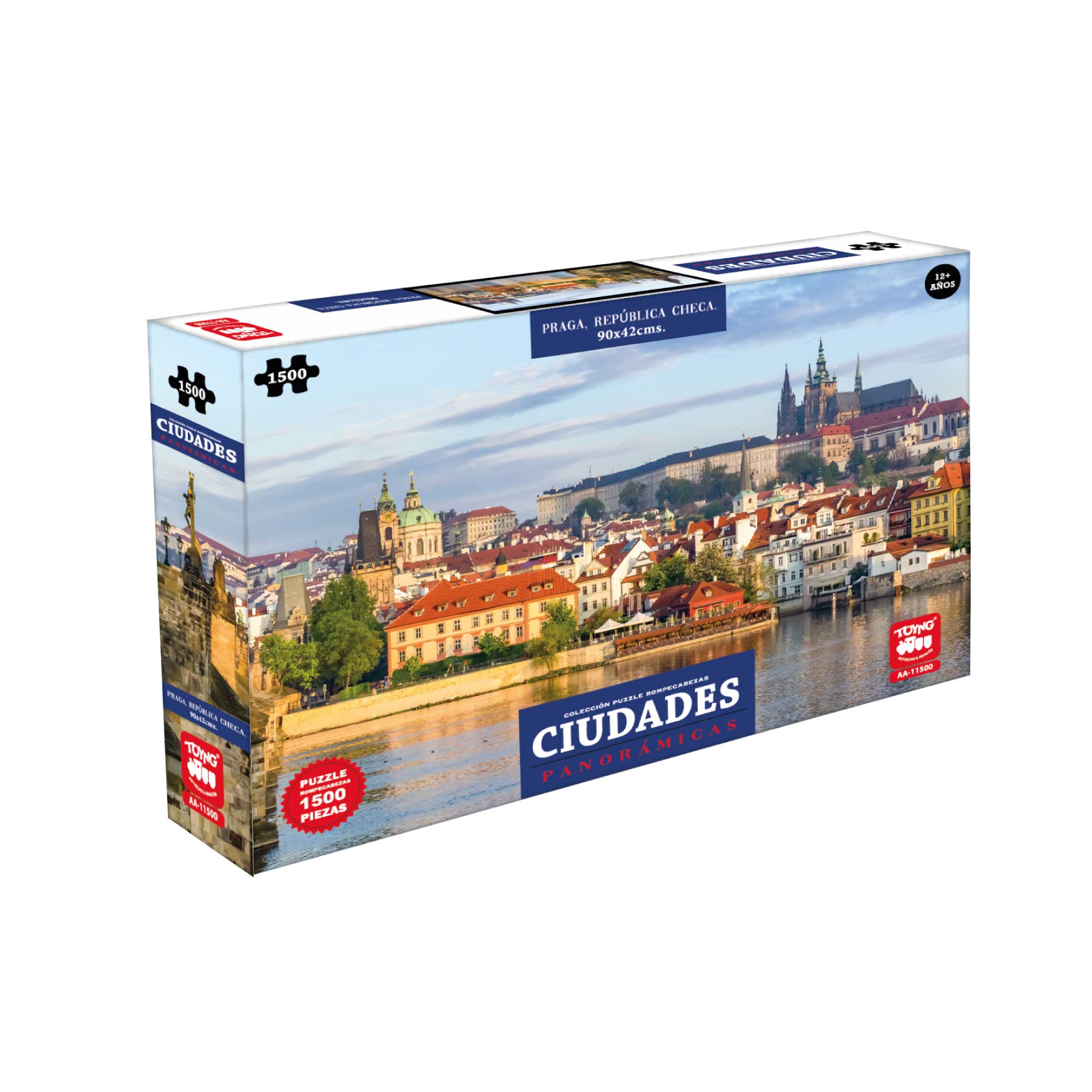 PUZZLE 1500 PIEZAS PANORAMICOS 6 MOD. - 1