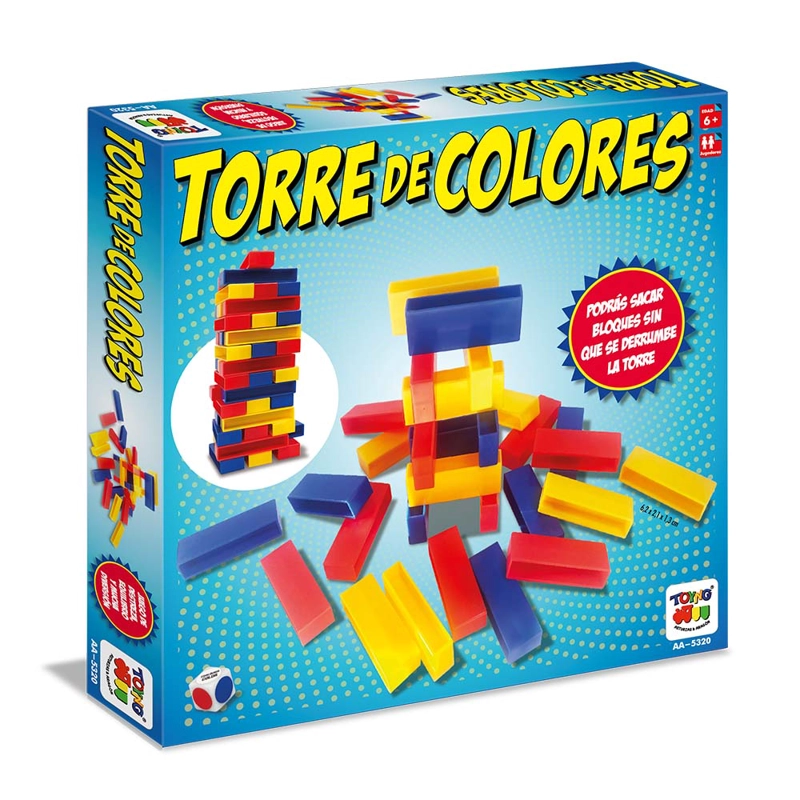 JUEGO EDUCATIVO TORRE COLORES 45 PIEZAS - TOYNG - 5