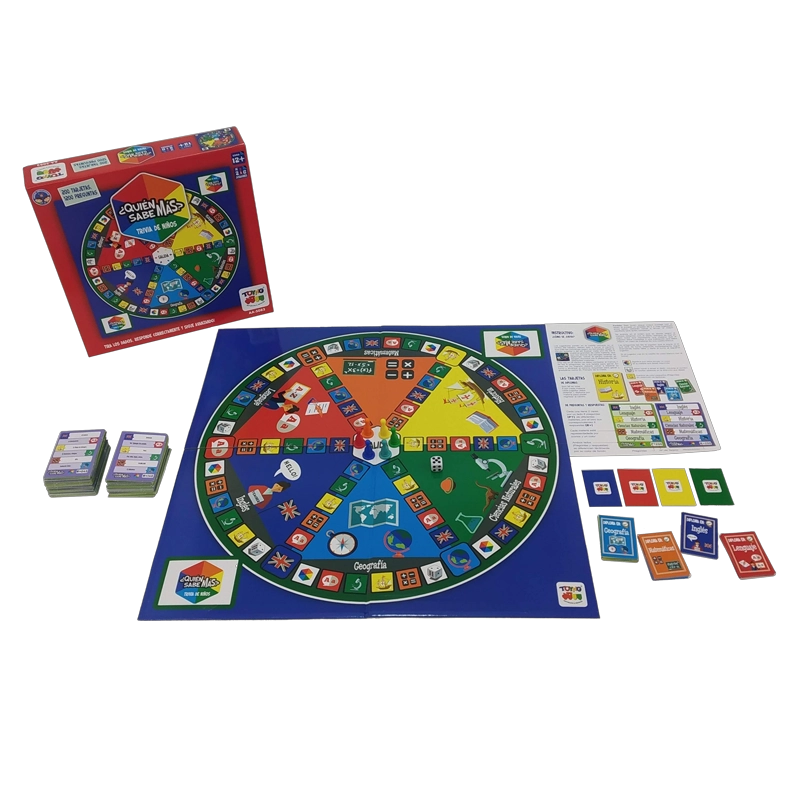 JUEGO DE MESA TRIVIA QUIEN SABE MAS - TOYNG - 1
