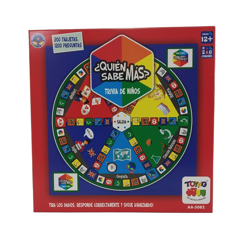 JUEGO DE MESA TRIVIA QUIEN SABE MAS - TOYNG - 5