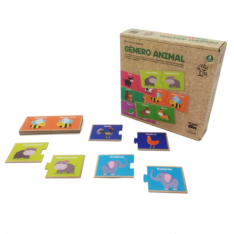 JUEGO EDUCATIVO GE NERO ANIMAL - TOYNG - 1