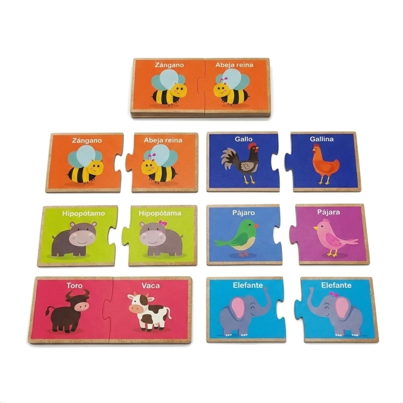 JUEGO EDUCATIVO GE NERO ANIMAL - TOYNG - 3