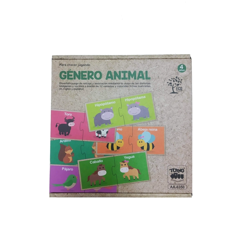 JUEGO EDUCATIVO GE NERO ANIMAL - TOYNG - 4