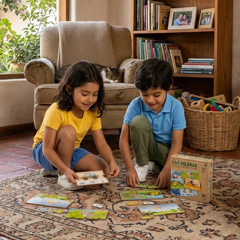 JUEGO EDUCATIVO ECOLOGICO SILABAS - TOYNG - 2