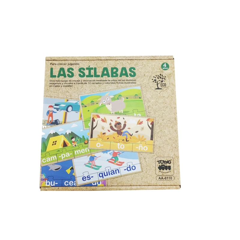 JUEGO EDUCATIVO ECOLOGICO SILABAS - TOYNG - 4