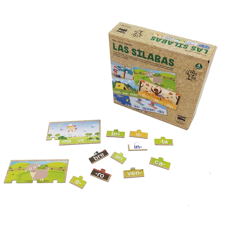 JUEGO EDUCATIVO ECOLOGICO SILABAS - TOYNG - 6