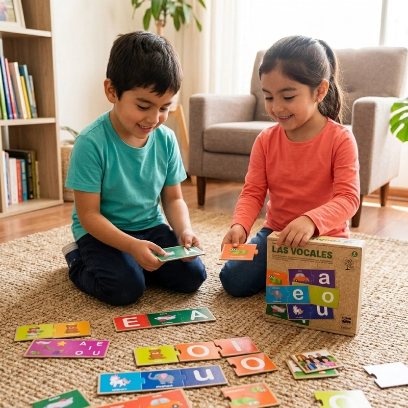 JUEGO EDUCATIVO LAS VOCALES - TOYNG - 2