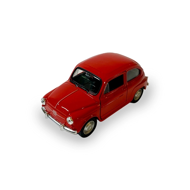 AUTO FIAT 600 ESCALA 1:34:39 - WELLY - 9