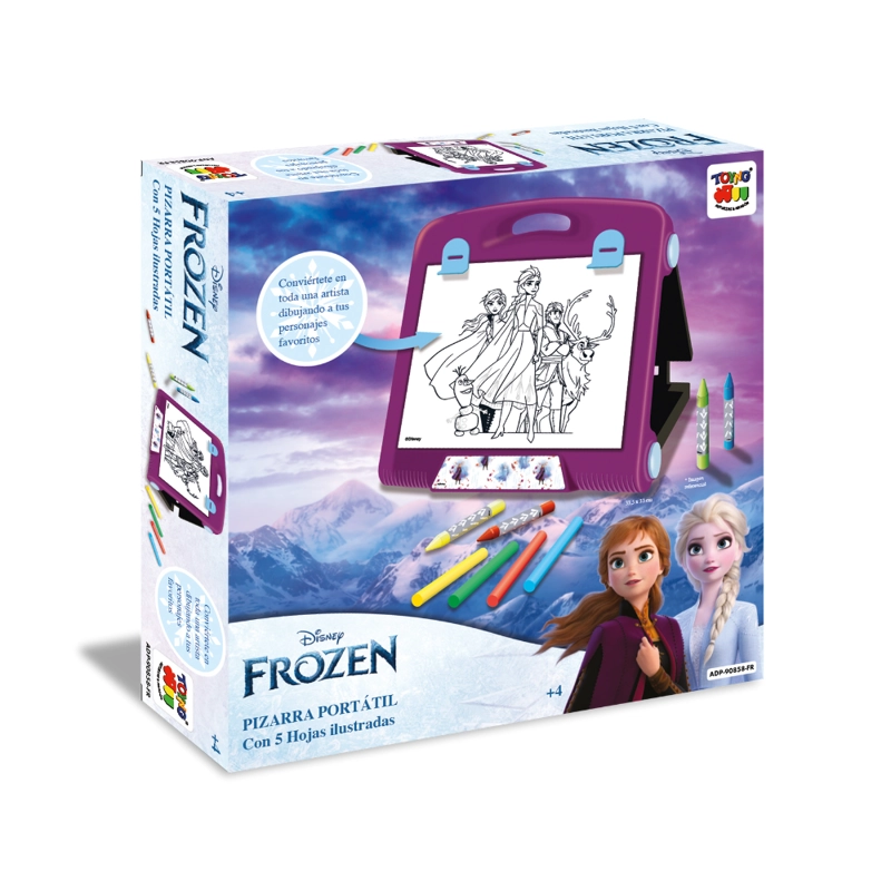 JUEGO EDUCATIVO PIZARRA PORTATIL - FROZEN - 4