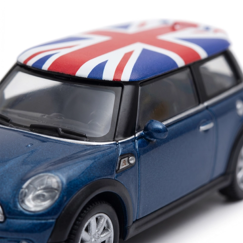 AUTO MINI COOPER BRITISH FLAG S ESCALA 1:43 - WELLY - 3
