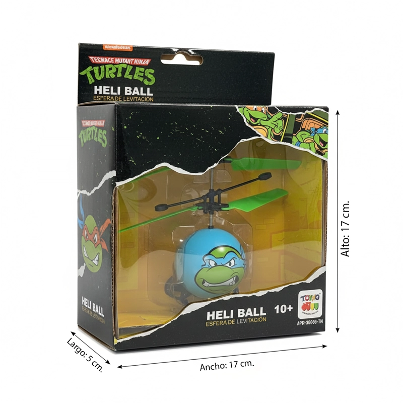 JUGUETE HELIBALL LEONARDO - NINJA - 8