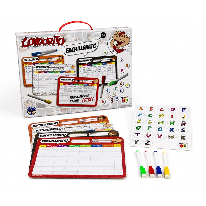 JUEGO DE MESA BACHILLERATO STOP - CONDORITO - 1