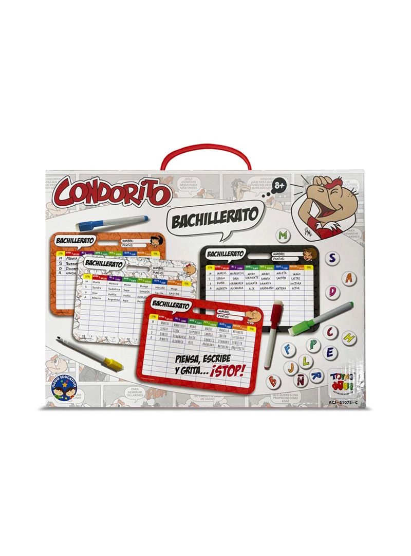JUEGO DE MESA BACHILLERATO STOP - CONDORITO - 2