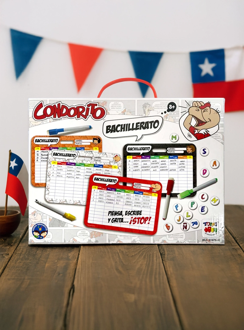 JUEGO DE MESA BACHILLERATO STOP - CONDORITO - 7