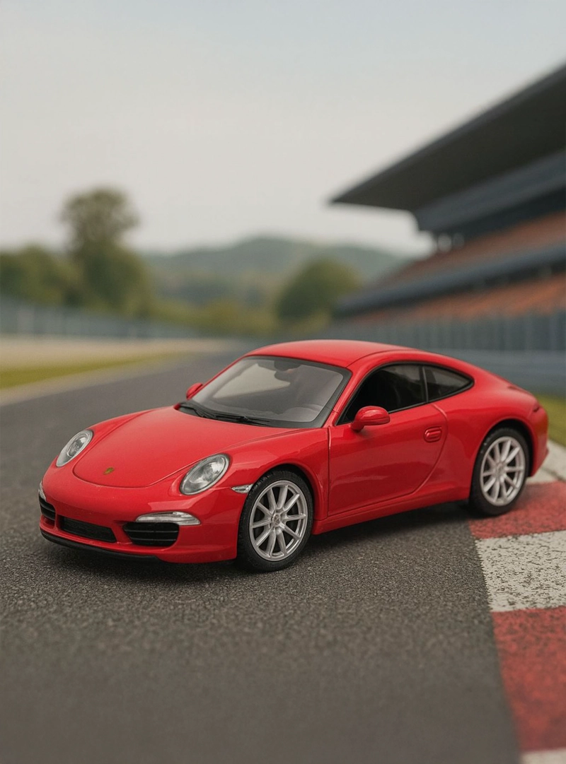 AUTO PORSCHE 911 CARRERA S S ESCALA 1:43 - WELLY - 6