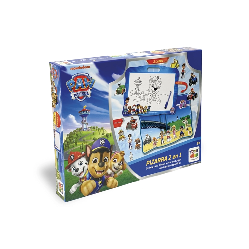 JUEGO EDUCATIVO PIZARRA 2 EN 1 - PAW PATROL - 1