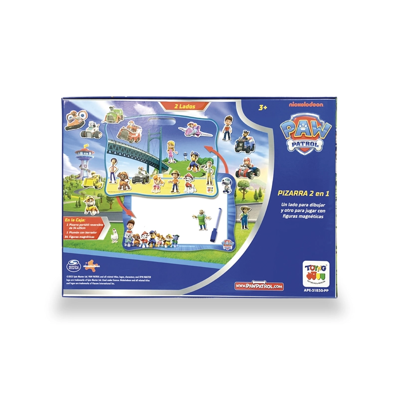 JUEGO EDUCATIVO PIZARRA 2 EN 1 - PAW PATROL - 3