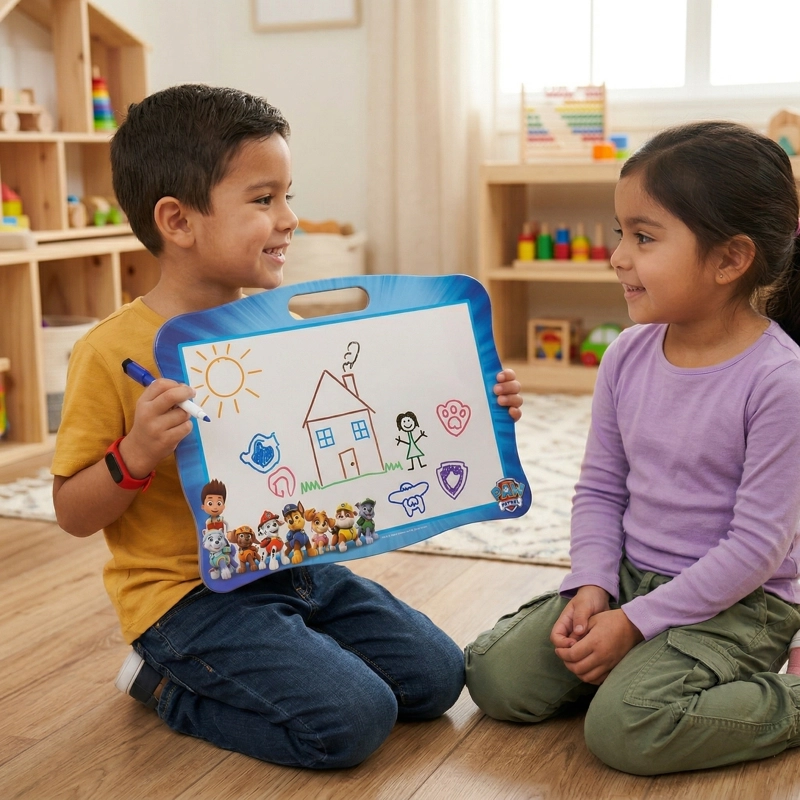 JUEGO EDUCATIVO PIZARRA 2 EN 1 - PAW PATROL - 9