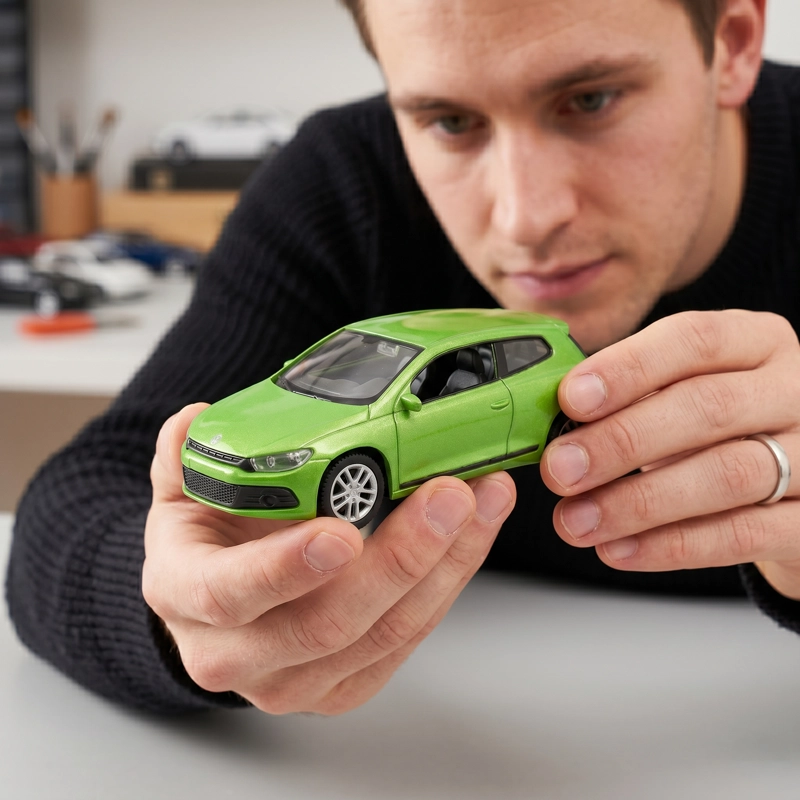 AUTO VOLKSWAGEN SIROCCO S ESCALA 1:43 - WELLY - 2