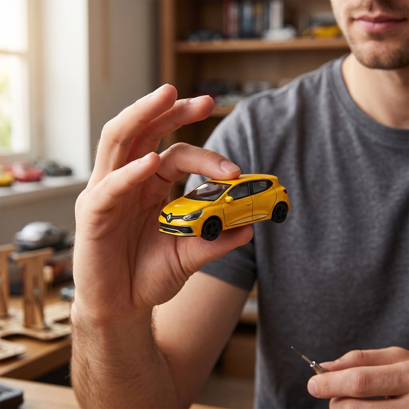 AUTO RENAULT CLIO RS S ESCALA 1:43 - WELLY - 2