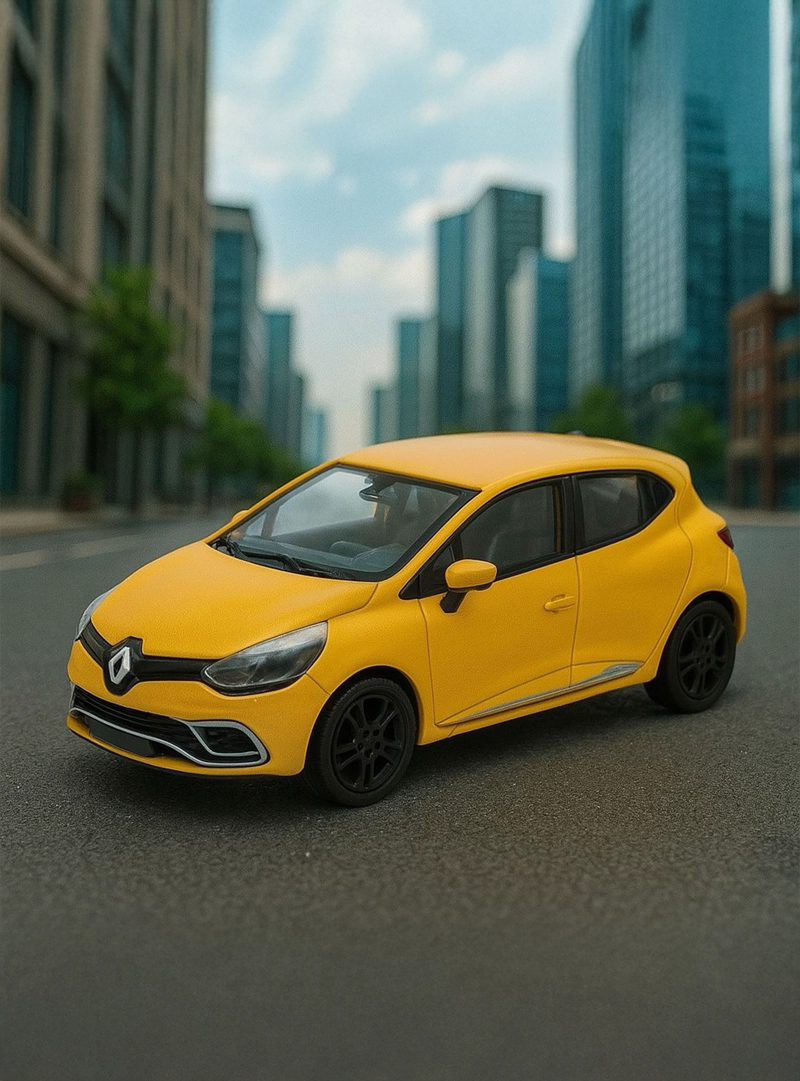 AUTO RENAULT CLIO RS S ESCALA 1:43 - WELLY - 6