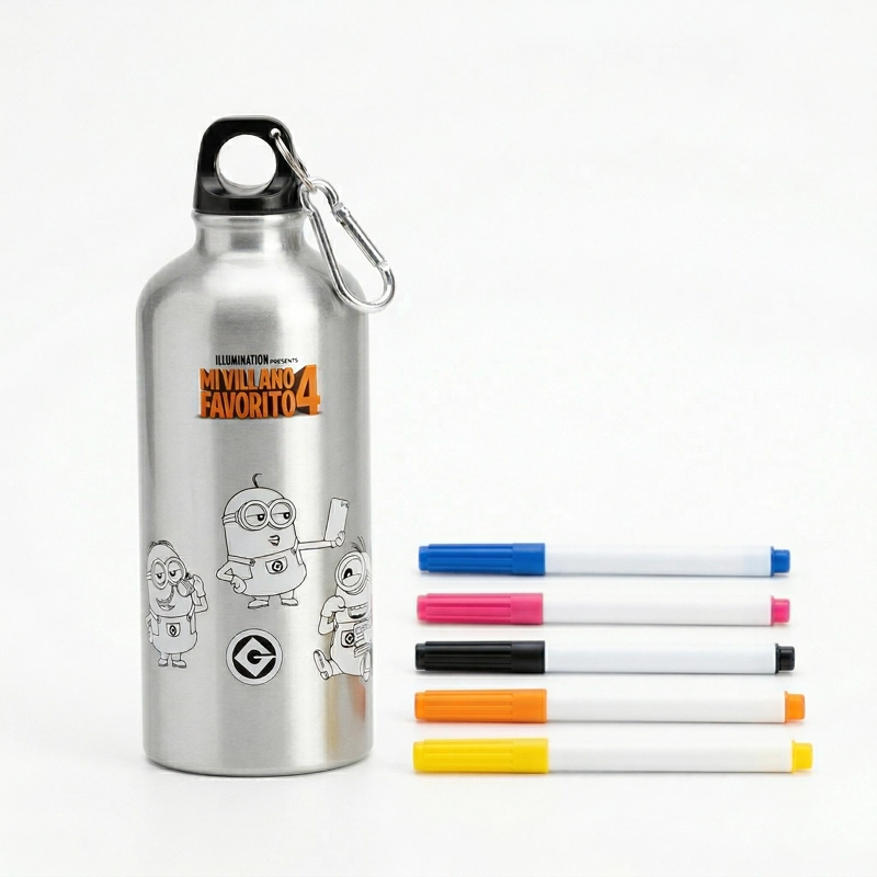 BOTELLA PARA DECORAR DE MINIONS - 3