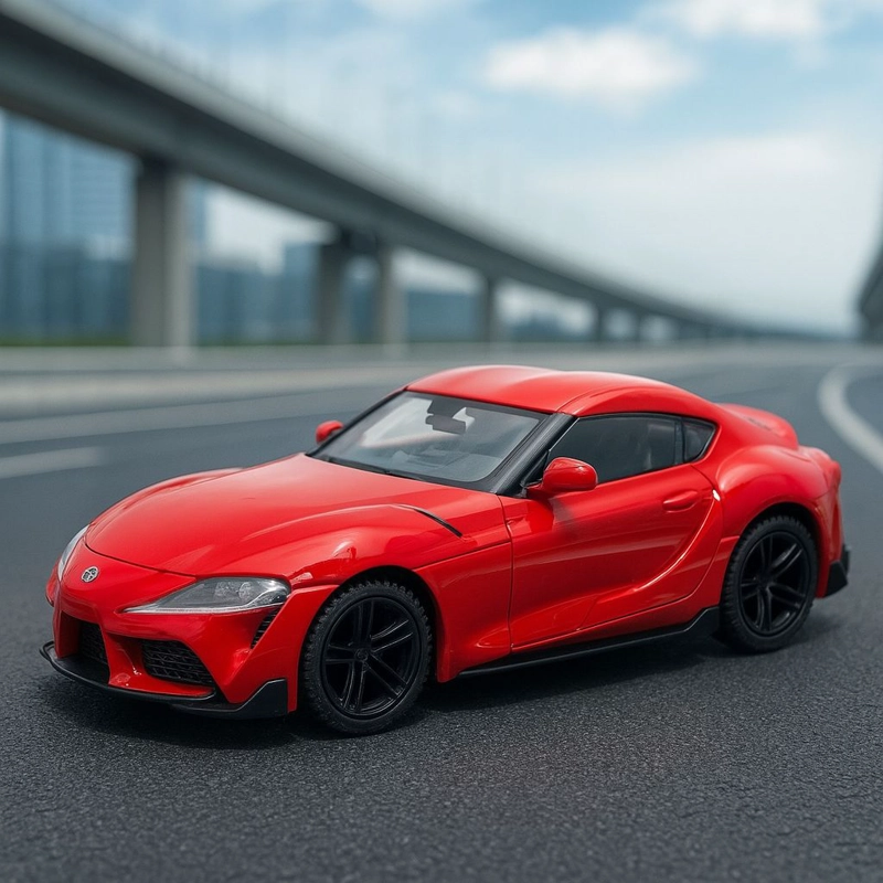AUTO TOYOTA SUPRA S ESCALA 1:43 - WELLY - 6