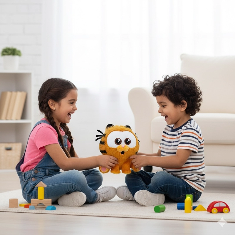 PELUCHE BABY GARFIELD 20 CM - GARFIELD - 2