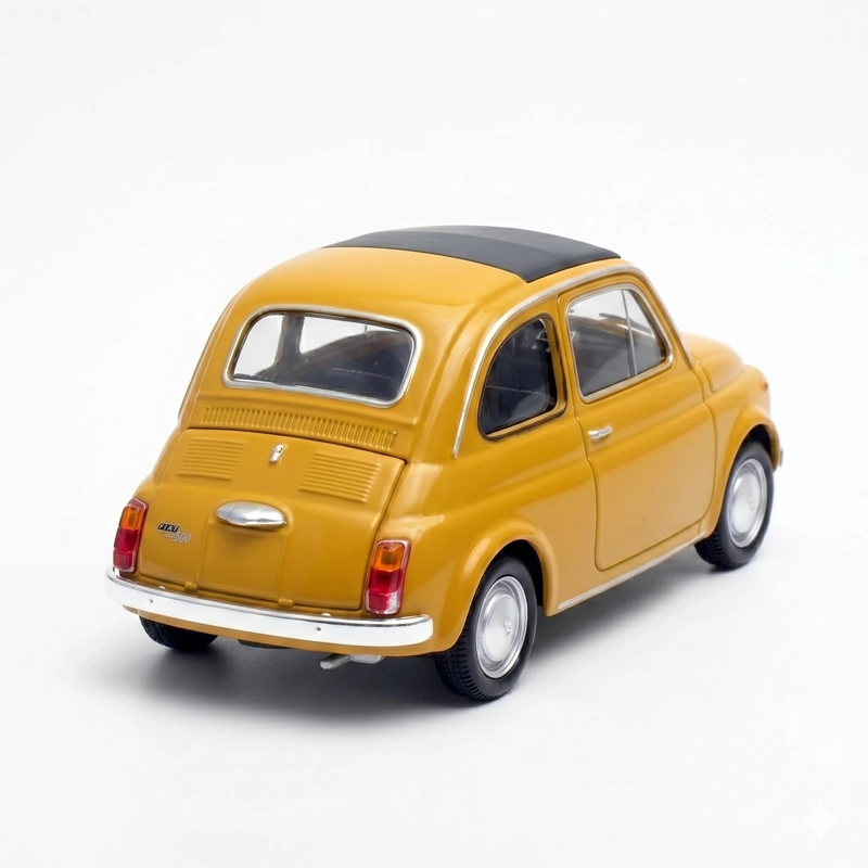 AUTO FIAT 500 NUOVA S ESCALA 1:43 - WELLY - 4