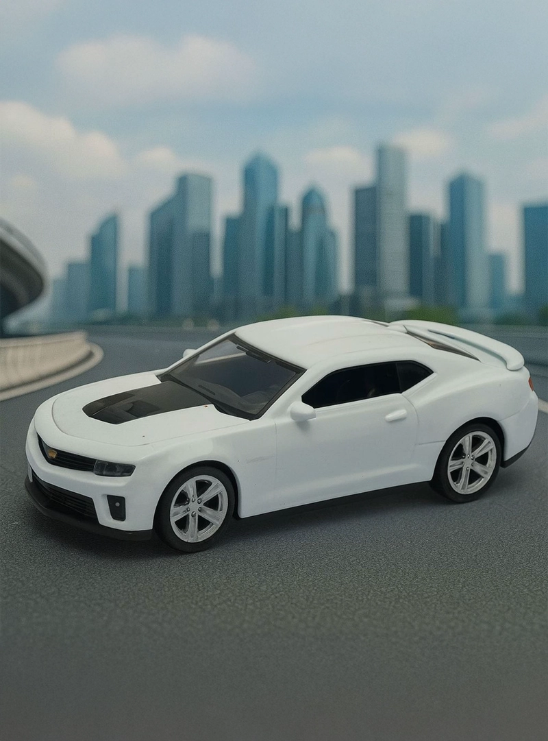 AUTO CHEVROLET CAMARO ZL1 S ESCALA 1:43 - WELLY - 7