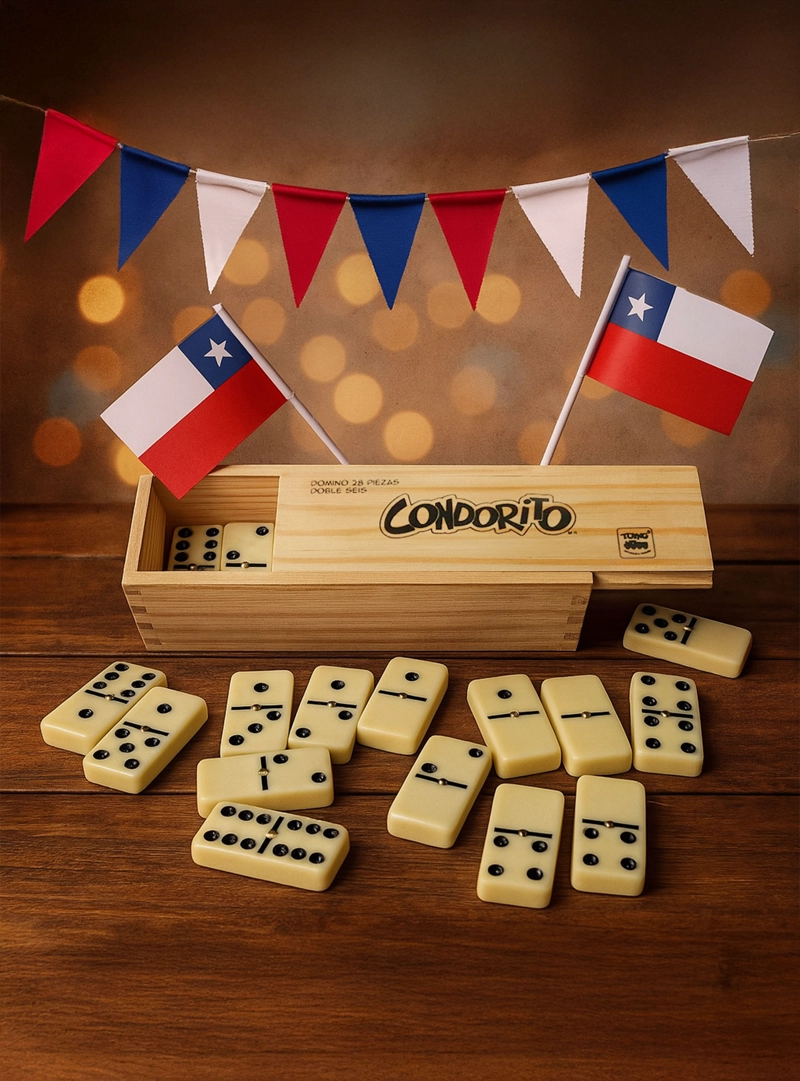 JUEGO DE MESA DOMINO - CONDORITO - 4