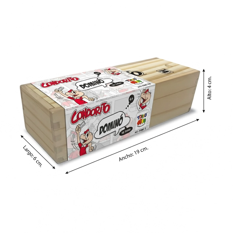 JUEGO DE MESA DOMINO - CONDORITO - 5