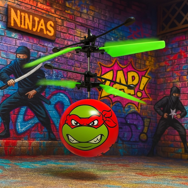 JUGUETE HELIBALL RAFAEL - NINJA - 9