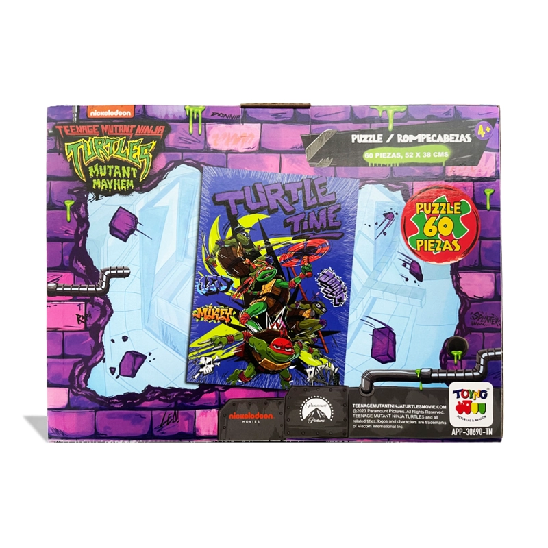 PUZZLE 60 PIEZAS - TORTUGAS NINJAS - 4