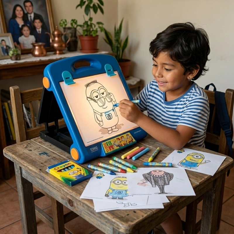 PIZARRA PORTATIL DE MINIONS - 6