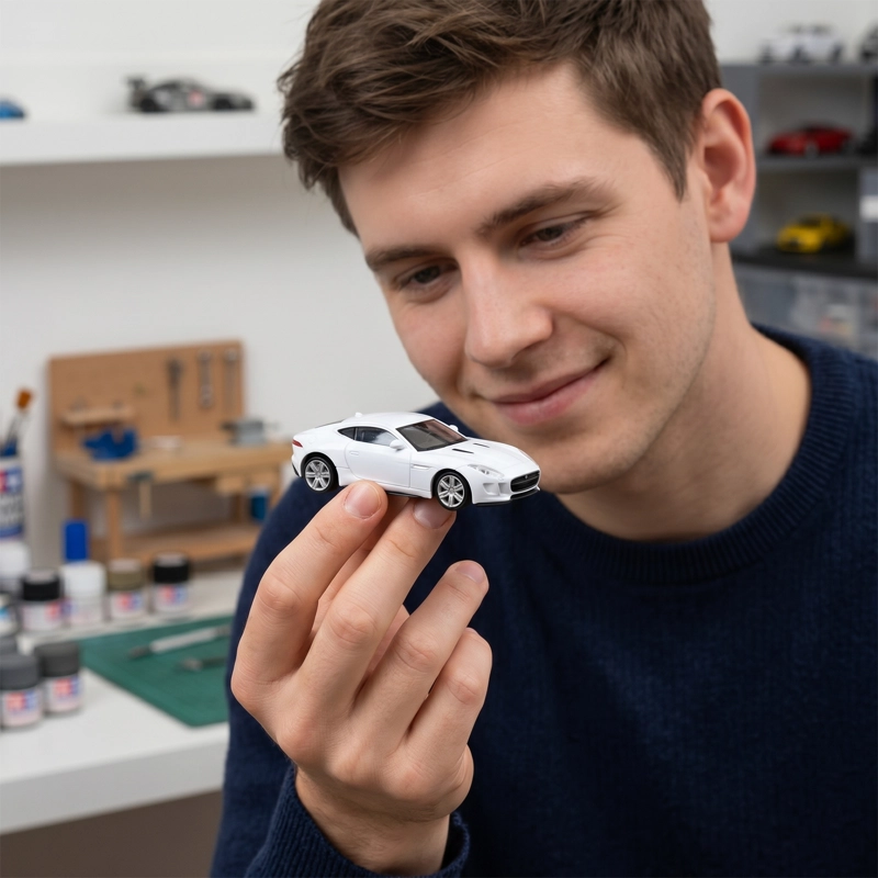 AUTO JAGUAR F-TYPE COUPE S ESCALA 1:43 - WELLY - 2