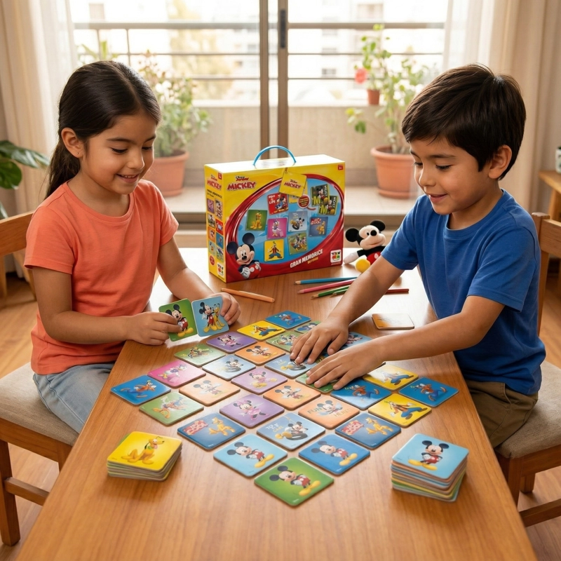 JUEGO DE MESA GRAN MEMORICE MICKEY - DISNEY - 2