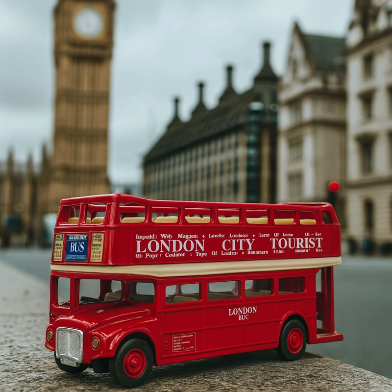 BUS LONDON BUS (OPEN-TOP) - WELLY - 4