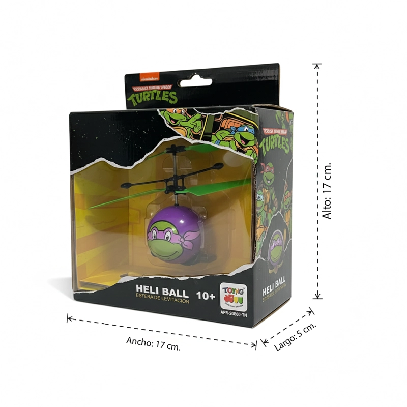 JUGUETE HELIBALL DONATELLO - NINJA - 9