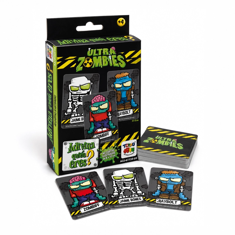 JUEGO DE MESA ADIVINA QUIEN ERES - ULTRA ZOMBIES - 1