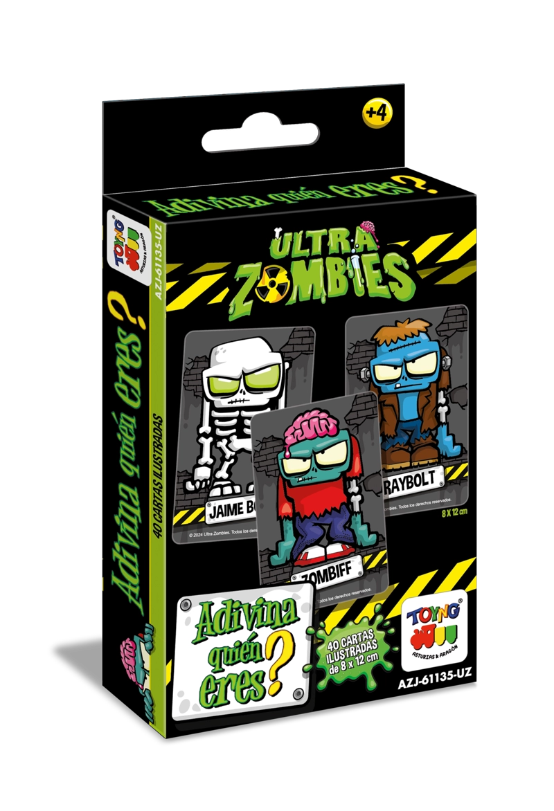 JUEGO DE MESA ADIVINA QUIEN ERES - ULTRA ZOMBIES - 3