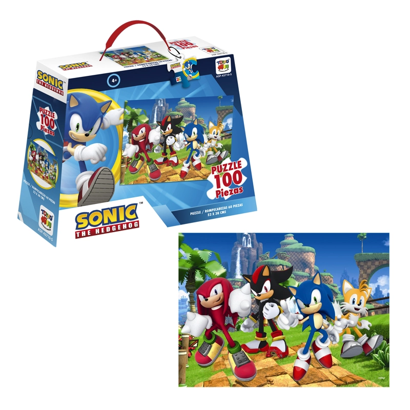 PUZZLE 100 PIEZAS - SONIC - 1