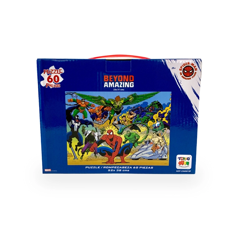 PUZZLE MOD MALETA 60 PIEZAS - SPIDERMAN - 3