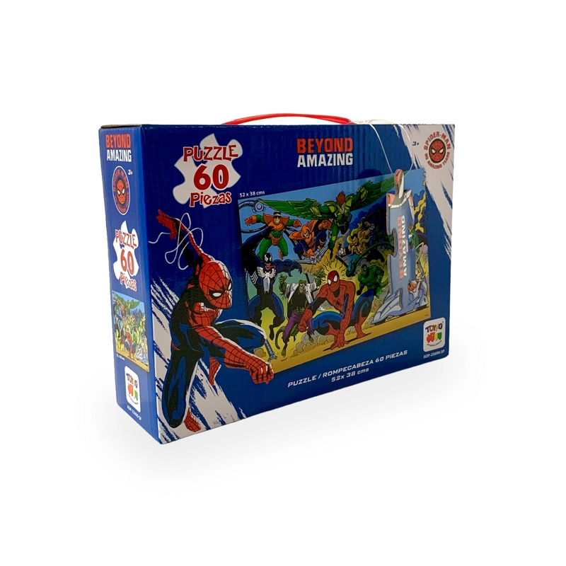 PUZZLE MOD MALETA 60 PIEZAS - SPIDERMAN - 4