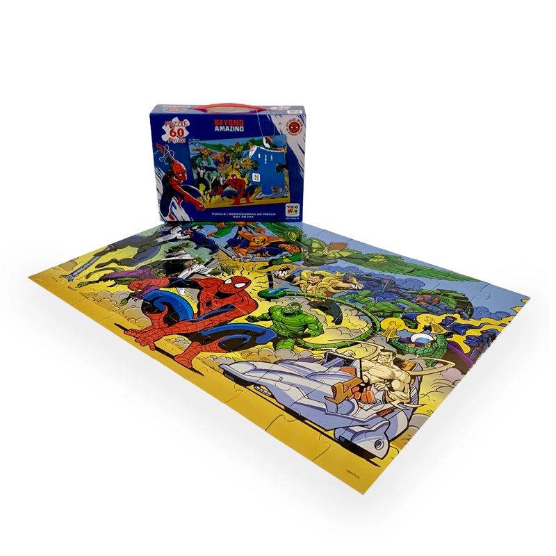 PUZZLE MOD MALETA 60 PIEZAS - SPIDERMAN - 6