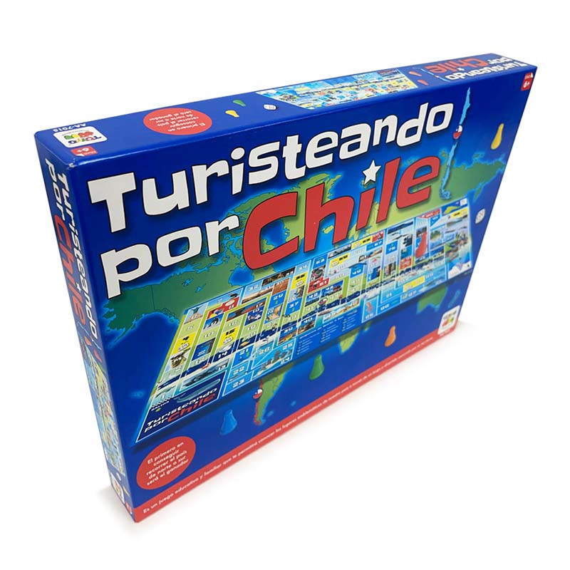 JUEGO DE MESA TURISTEANDO POR CHILE - TOYNG - 7
