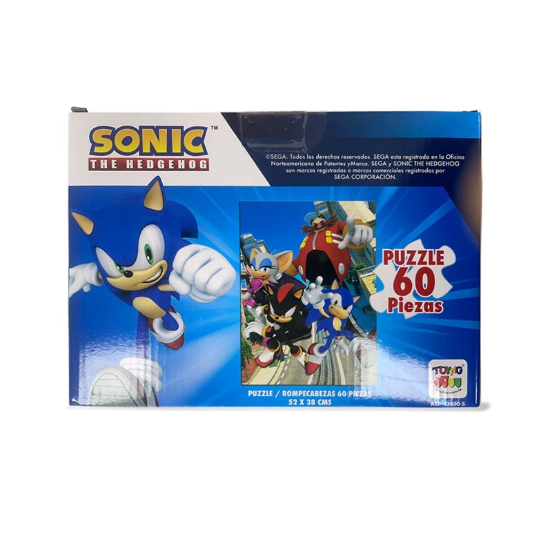 PUZZLE 60 PIEZAS - SONIC - 2