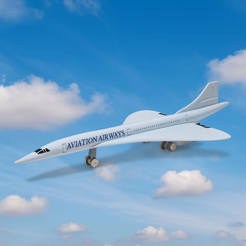 AVION CONCORDE - WELLY - 6